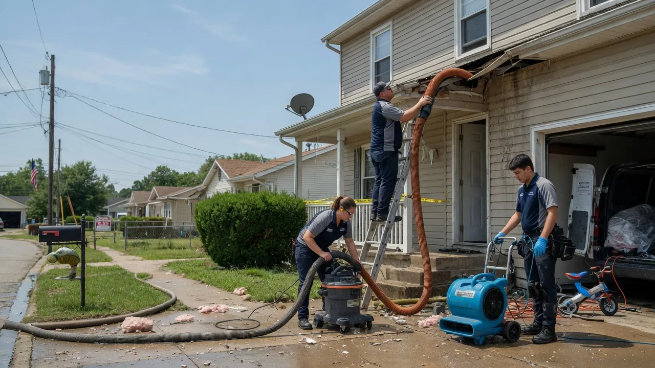 Water Damage Restoration in Harpster, OH near me